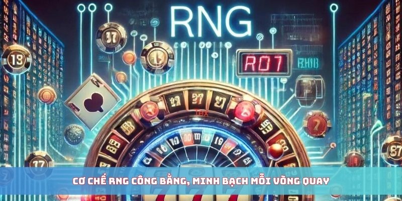 Cơ chế RNG công bằng, minh bạch mỗi vòng quay