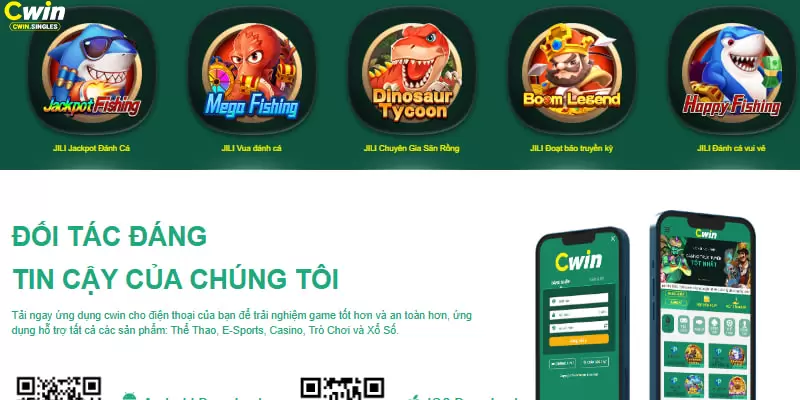 Đối tác đáng tin cậy của nhà cái Cwin